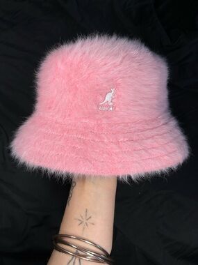 Kangol Coral Pink Furgora Bucket Hat
